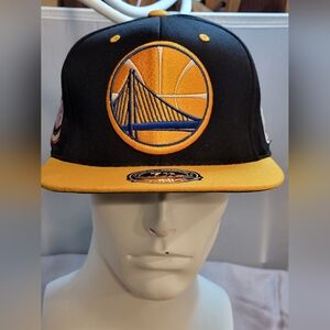 Golden State Warriors~Mitchell & Ness ~Fitted Hat~NBA Western Conference 7 3/8